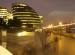 The City Hall in London at night